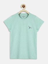 Load image into Gallery viewer, Campana Girls Luna Shorts with Top Clothing Set - Navy Blue & Mint