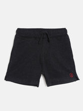 Load image into Gallery viewer, Campana Girls Simone Pack of Two Solid Shorts - Charcoal Grey & Olive Green