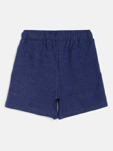 Load image into Gallery viewer, Campana Girls Simone Pack of Two Solid Shorts - Denim Melange & Grey Melange