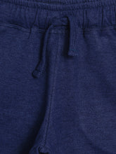 Load image into Gallery viewer, Campana Girls Simone Pack of Two Solid Shorts - Denim Melange & Grey Melange