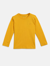 Load image into Gallery viewer, Campana Boys Luciano Pack of 2 Full Sleeves Pure Cotton T-Shirts - Yellow & Green