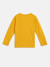 Load image into Gallery viewer, Campana Boys Luciano Pack of 2 Full Sleeves Pure Cotton T-Shirts - Yellow & Green