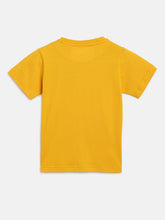 Load image into Gallery viewer, Campana Boys Alan Pack of 2 Pure Cotton Henley T-Shirts - Yellow & Green