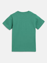 Load image into Gallery viewer, Campana Boys Alan Pack of 2 Pure Cotton Henley T-Shirts - Yellow & Green