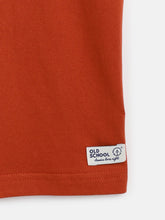 Load image into Gallery viewer, Campana Boys Alan Pack of 2 Pure Cotton Henley T-Shirts - Blue & Rust Orange