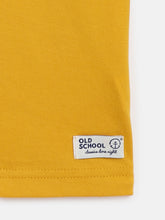 Load image into Gallery viewer, Campana Boys Alexander Full Sleeves Pure Cotton Henley T-Shirt - Yellow