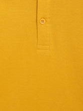 Load image into Gallery viewer, Campana Boys Alexander Full Sleeves Pure Cotton Henley T-Shirt - Yellow