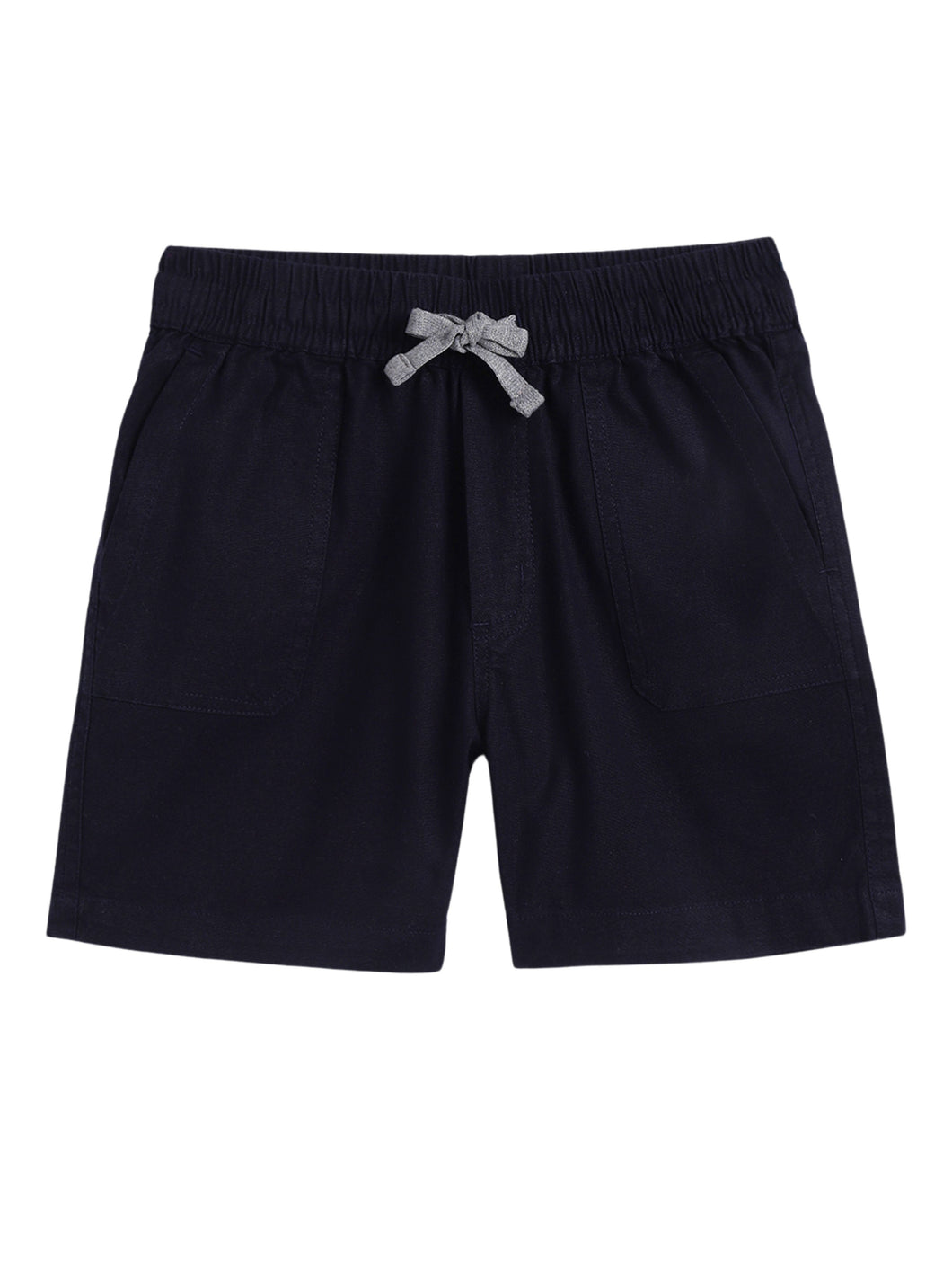 Campana Boys Carlos Cotton-Lycra Relax Fit Pull-on Shorts - Navy
