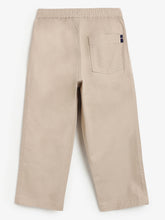 Load image into Gallery viewer, Campana Boys Cotton-Lycra Relax Fit Pull-on Pants - Brown
