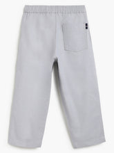 Load image into Gallery viewer, Campana Boys Cotton-Lycra Relax Fit Pull-on Pants - Light Grey

