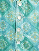Load image into Gallery viewer, Campana Boys Ishaan Dhoti Kurta with Jacket Set - Sequin Embroidery - Yellow &amp; Blue
