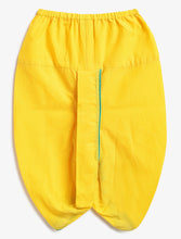 Load image into Gallery viewer, Campana Boys Ishaan Dhoti Kurta with Jacket Set - Sequin Embroidery - Yellow &amp; Blue
