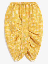 Load image into Gallery viewer, Campana Boys Mehul Dhoti Kurta Set - Block Print - Yellow
