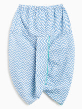 Load image into Gallery viewer, Campana Boys Mehul Pure Cotton Geometric Print Dhoti Kurta Set - White, Green &amp; Blue

