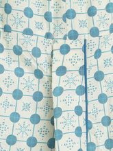 Load image into Gallery viewer, Campana Boys Bansi Dhoti Kurta Set- Circles Print - Blue &amp; White
