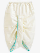 Load image into Gallery viewer, Campana Boys Mehul Dhoti Kurta Set - Geometric Embroidery - White &amp; Multicolour
