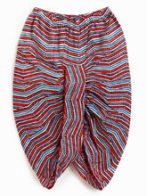 Load image into Gallery viewer, Campana Boys Bansi Pure Cotton Floral &amp; Striped Dhoti Kurta Set - Red &amp; Blue
