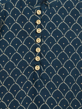 Load image into Gallery viewer, Campana Boys Mehul Dhoti Kurta - Foil Print - Teal &amp; Gold
