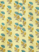 Load image into Gallery viewer, Campana Boys Bansi Dhoti Kurta Set - Pressed Flower Print - Yellow &amp; Turquoise

