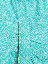 Load image into Gallery viewer, Campana Boys Bansi Dhoti Kurta Set - Pressed Flower Print - Yellow &amp; Turquoise
