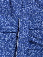 Load image into Gallery viewer, Campana Boys Bansi Dhoti Kurta Set - Paisley Print - Blue &amp; Grey
