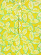Load image into Gallery viewer, Campana Boys Palash Pure Cotton Leafy Print Kurta Pyjama Set - Lime Green
