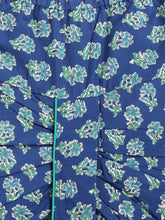 Load image into Gallery viewer, Campana Boys Mahiya Dhoti Kurta with Jacket Set - Block Print &amp; Chevron - Ink Blue &amp; Sea Green
