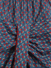 Load image into Gallery viewer, Campana Boys Mahiya Dhoti Kurta with Jacket Set - Floral Print - Blue &amp; Red
