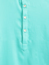Load image into Gallery viewer, Campana Boys Nishant Kurta Pyjama with Jacket Set - Sequin Embroidery - Light Blue &amp; White
