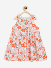 Load image into Gallery viewer, Campana Girls Amy Pack of Two Dresses - Checks &amp; Floral Print - Pink &amp; Multicolour
