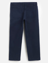 Load image into Gallery viewer, Campana Boys Rio Cotton Elastane Twill Chino Pants - Navy Blue
