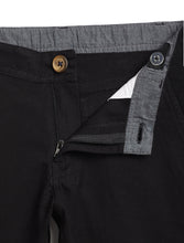 Load image into Gallery viewer, Campana Boys Rio Cotton Elastane Twill Chino Pants - Black
