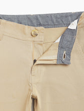 Load image into Gallery viewer, Campana Boys Rio Cotton Elastane Twill Chino Pants - Beige
