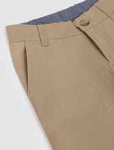 Load image into Gallery viewer, Campana Boys Rio Cotton Elastane Twill Chino Pants - Brown
