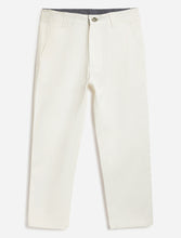 Load image into Gallery viewer, Campana Boys Rio Cotton Elastane Twill Chino Pants - White
