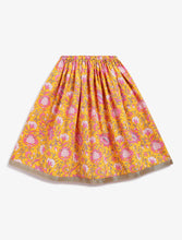 Load image into Gallery viewer, Campana Girls Papiha Lehenga Choli Set - Floral Print - Yellow &amp; Pink
