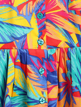 Load image into Gallery viewer, Campana Girls Lisa Bohemian Flared Dress - Colour Burst -  Multicolour
