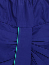 Load image into Gallery viewer, Campana Boys Ananda Dhoti Kurta Set - Diamond Motif - Teal &amp; Royal Blue
