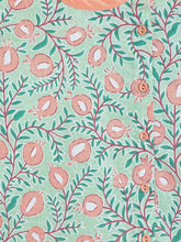 Load image into Gallery viewer, Campana Boys Ananda Pure Cotton Anaar Print Dhoti Kurta Set - Sea Green &amp; Peach
