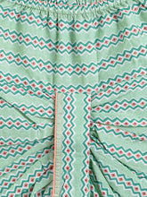 Load image into Gallery viewer, Campana Boys Ananda Pure Cotton Anaar Print Dhoti Kurta Set - Sea Green &amp; Peach
