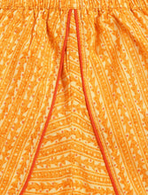 Load image into Gallery viewer, Campana Girls Asmi Dhoti Set - Marigold Print - Yellow
