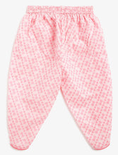 Load image into Gallery viewer, Campana Girls Asmi Floral Printed Cotton Kurta Dhoti Pants Set - Pink
