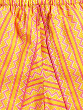 Load image into Gallery viewer, Campana Girls Asmi Kurta with Dhoti Pants - Seamless Floral Print - Pink &amp; Yellow
