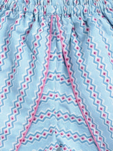 Load image into Gallery viewer, Campana Girls Asmi Pure Cotton Anaar Print Kurta with Dhoti Pants Set - Light Blue &amp; Purple
