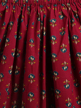 Load image into Gallery viewer, Campana Girls Koel Pure Cotton Floral Print Lehenga Set - Maroon
