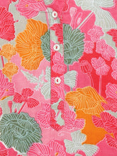 Load image into Gallery viewer, Campana Girls Urvashi Kurta - Bold Florals - Pink &amp; Green
