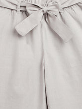 Load image into Gallery viewer, Campana Girls Chelsea 100% Cotton Culottes Trousers - Light Grey

