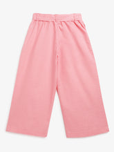 Load image into Gallery viewer, Campana Girls Chelsea 100% Cotton Culottes Trousers - Pink
