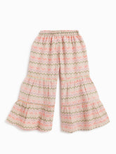 Load image into Gallery viewer, Campana Girls Nihira Sharara Set with Dupatta - Floral Print - Peach

