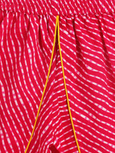 Load image into Gallery viewer, Campana Girls Himani Kurta with Dhoti Pants - Paisley Block Print - Yellow &amp; Magenta
